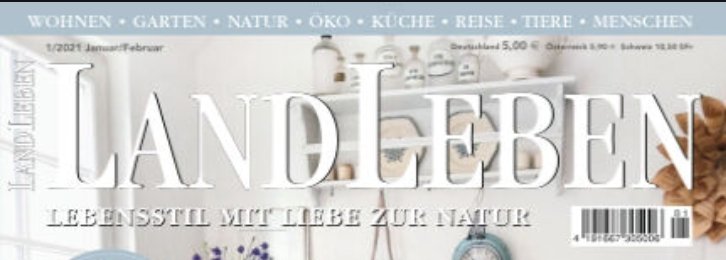 Land Leben - Country Living - White & Faded
