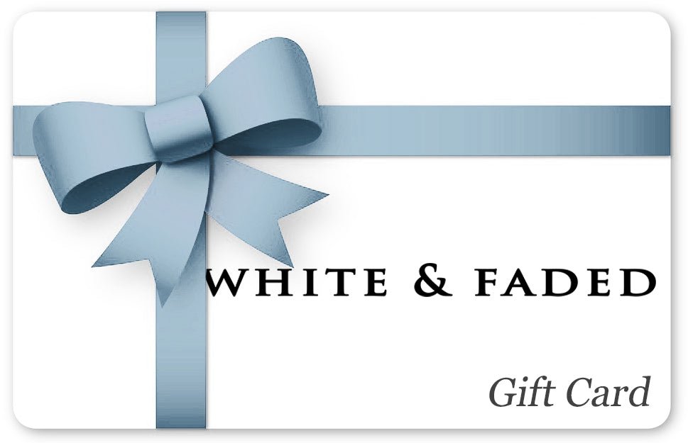 Gift Card - White & Faded