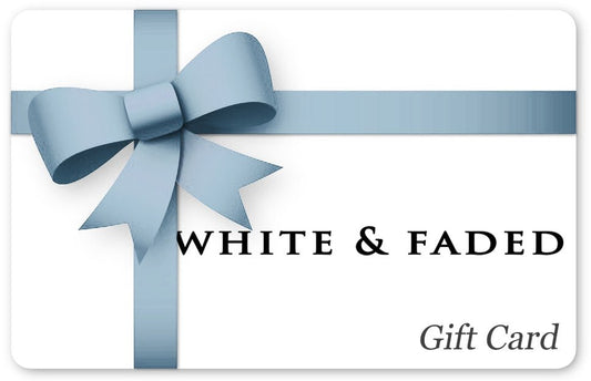 Gift Card - White & Faded